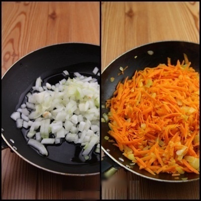 Μανιταρόσουπα με δασικά μανιτάρια Σιγοβράστε τα κρεμμύδια μέχρι να ροδίσουν. Προσθέστε καρότα, τηγανίστε. ?>